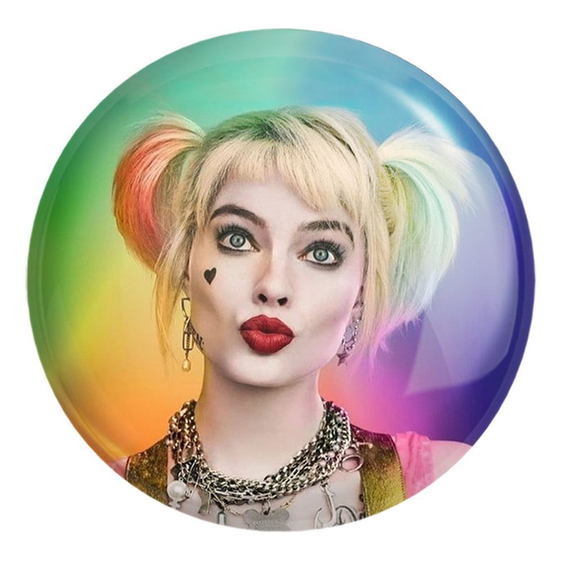 پیکسل خندالو طرح هارلی کویین Harley Quinn کد 3871 مدل بزرگ