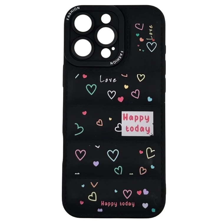 کاور مدل PUFFERHAPPYTODAY مناسب برای گوشی موبایل اپل iPhone 16 ProMax