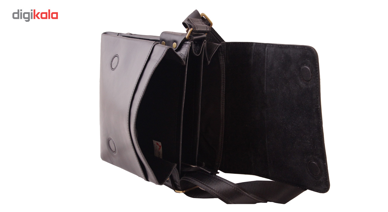 ADINCHARM natural leather satchel, Model DG39