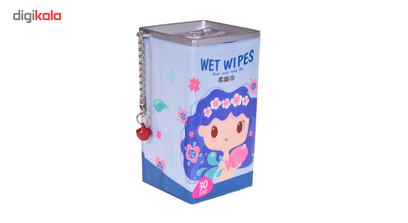 دستمال مرطوب مدل wet wipes 1 بسته 30 عددی
