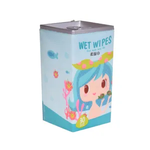 دستمال مرطوب مدل wet wipes 2 بسته 30 عددی