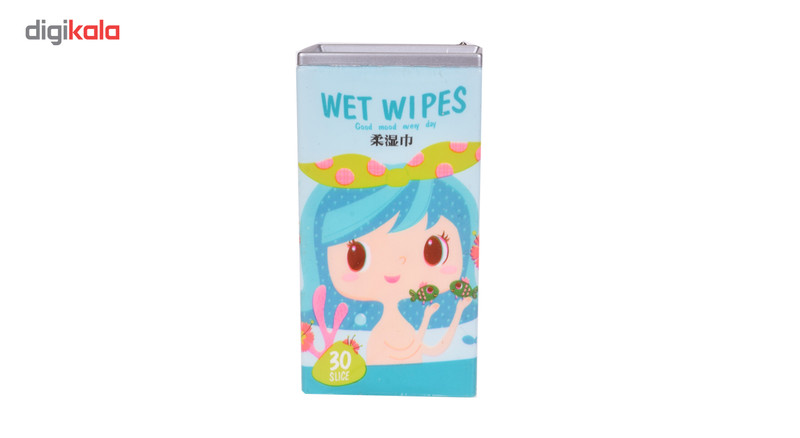 دستمال مرطوب مدل wet wipes 2 بسته 30 عددی دستمال مرطوب مدل wet wipes 2 بسته 30 عددی