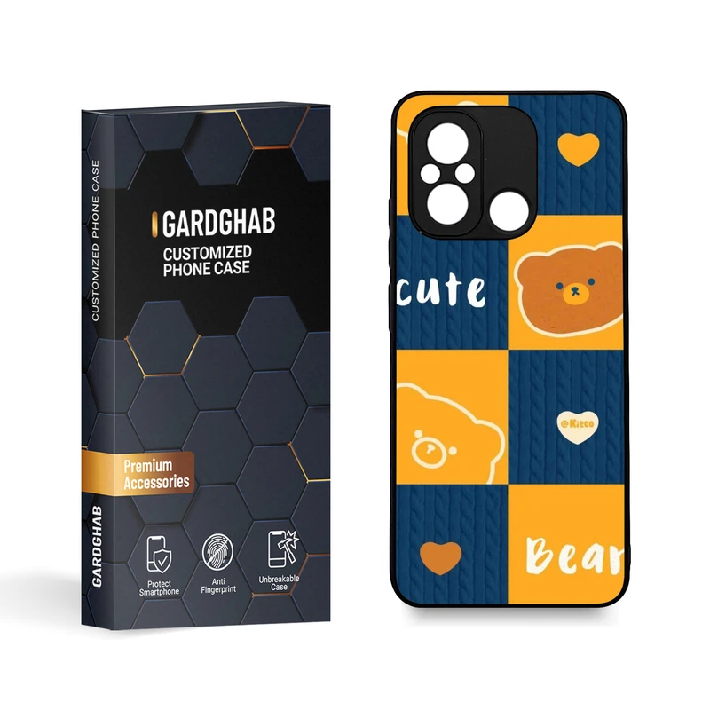  کاور گارد قاب مدل دخترانه مناسب برای گوشی موبایل شیائومی Poco C55