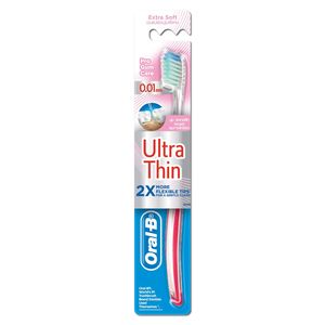 نقد و بررسی مسواک اورال بی سری UltraThin مدل Pro Gum Care با برس خیلی نرم توسط خریداران