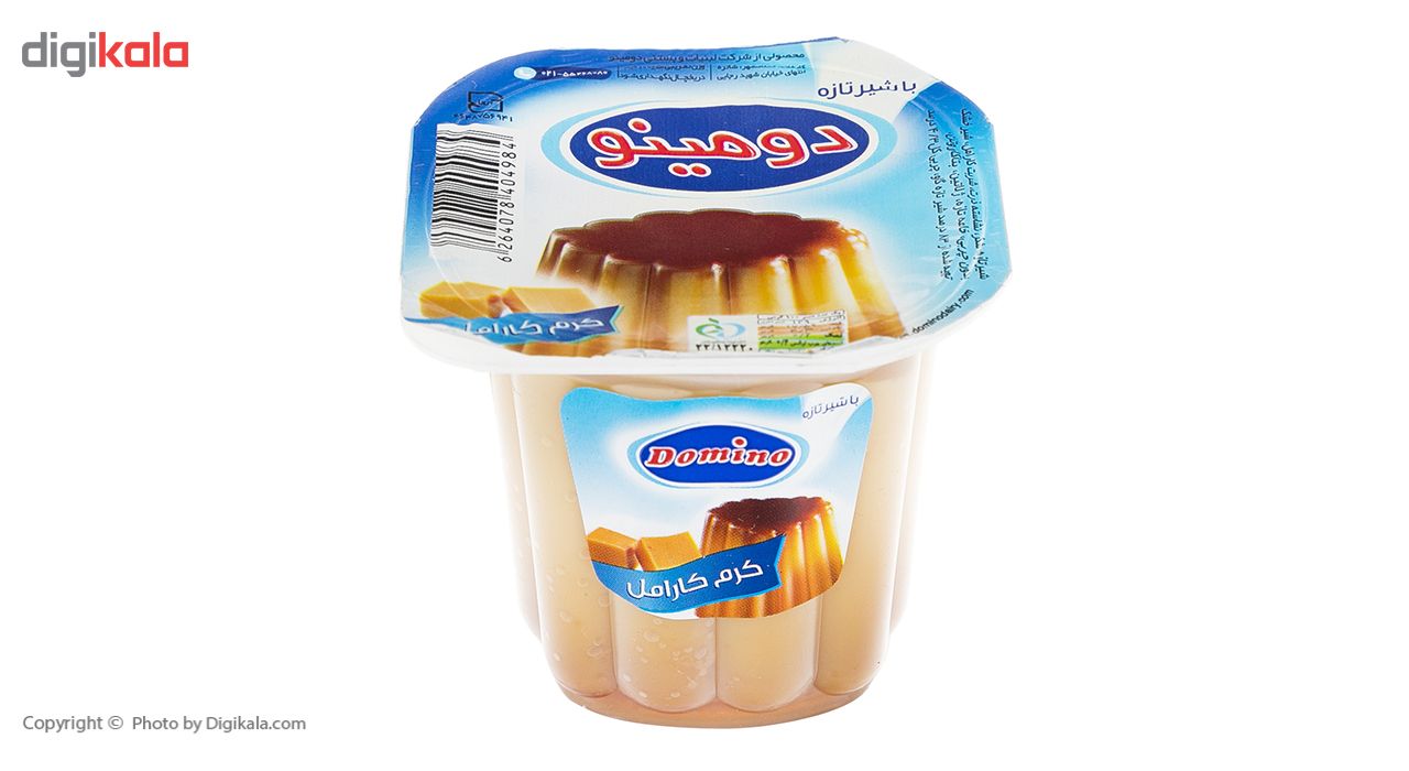 دسر کرم کارامل دومینو مقدار 100 گرم main 1 1