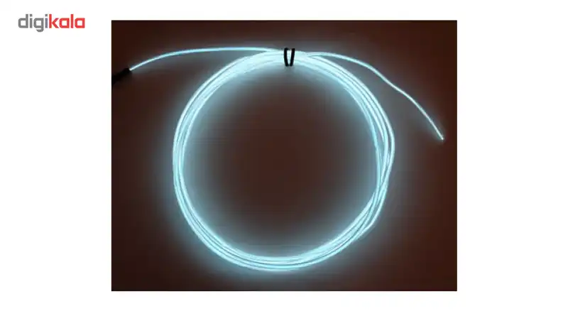 چراغ ال وایر لبه دار با ترانس طول سیم 200 سانتیمتر