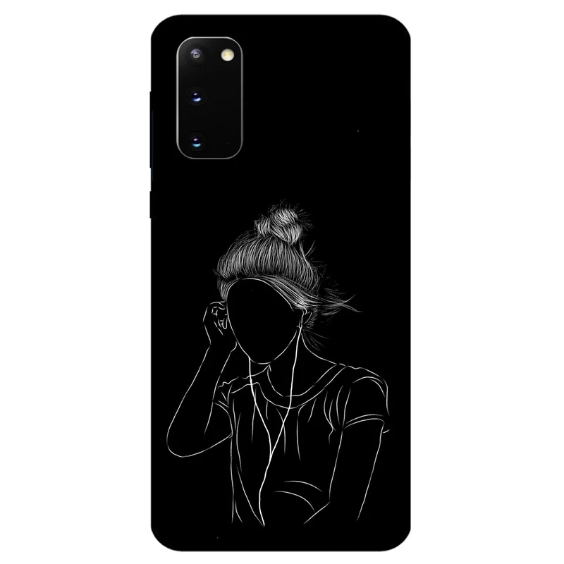 کاور مگافون طرح مینیمال مدل 1858 مناسب برای گوشی موبایل سامسونگ Galaxy S20       