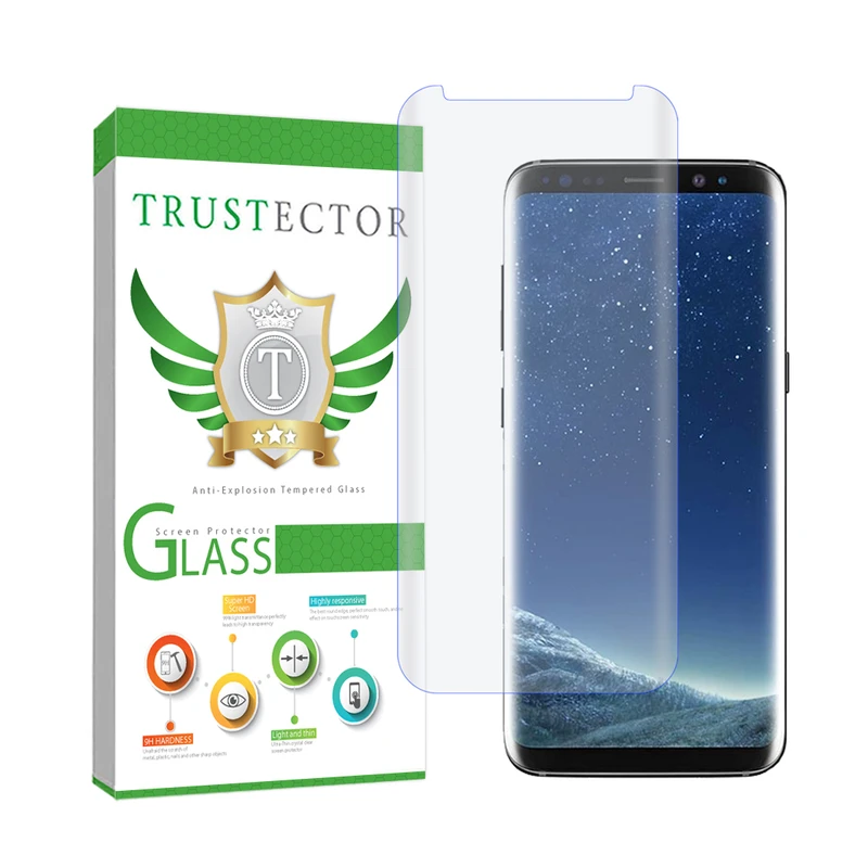 محافظ صفحه نمایش یووی تراستکتور مدل UVLIGHT مناسب برای گوشی موبایل سامسونگ Galaxy S8