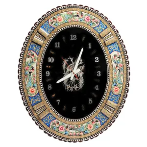ساعت دیواری خاتم کاری کد 12-70140