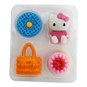 پاک کن مدل Hello keitty 002 بسته 4 عددی