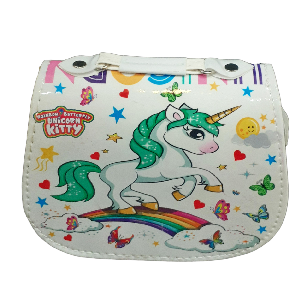 کیف دوشی دخترانه مدل UNIcorn کد 922
