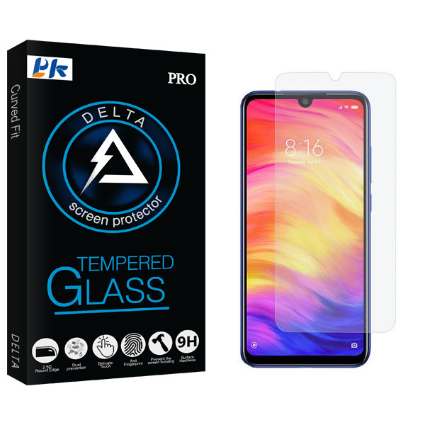 محافظ صفحه نمایش پی کی مدل Delta مناسب برای گوشی موبایل شیائومی Redmi Note 7 Pro
