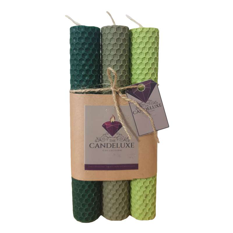 شمع کندلوکس مدل بیزوکس مجموعه 3 عددی