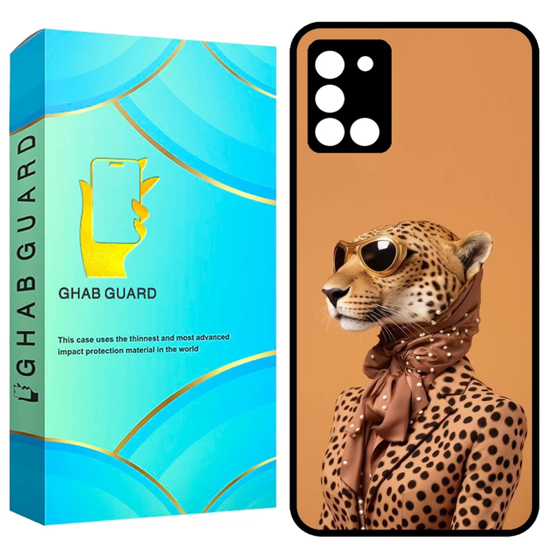  کاور قاب گارد طرح پلنگ مدل GCHPA31 مناسب برای گوشی موبایل سامسونگ Galaxy A31 