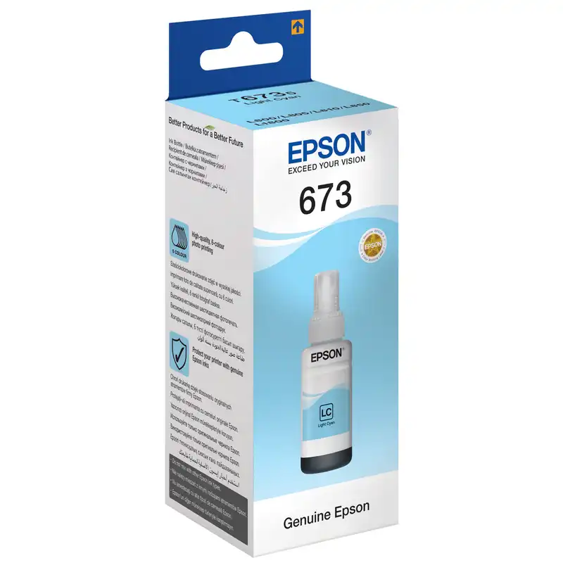 کارتریج آبی اپسون مدل T6735