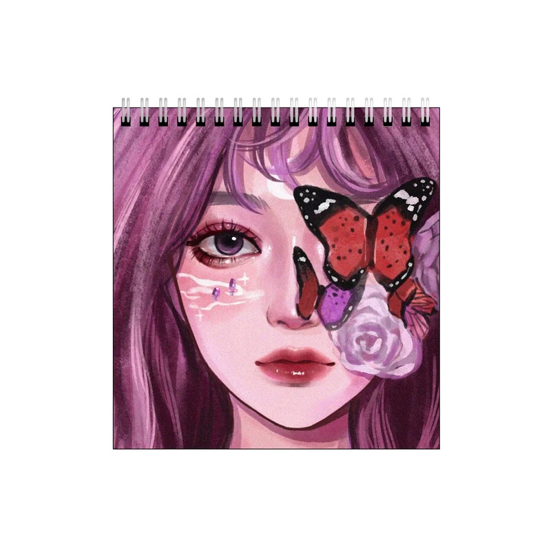 دفتر طراحی طرح دختر پروانه ای کد 2682478