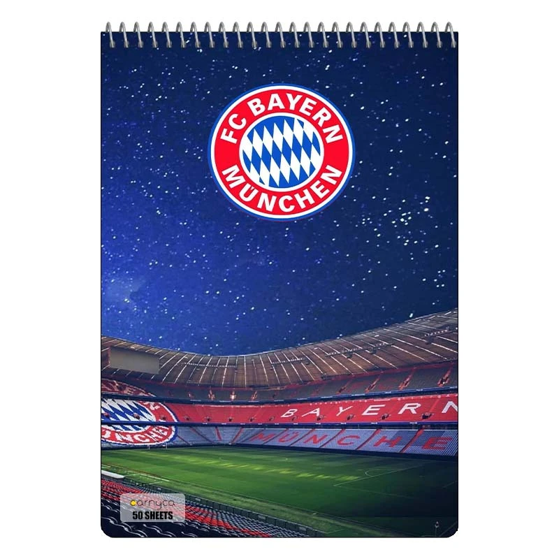 دفتر نقاشی 50 برگ سیمی کارنیکا طرح بایرن مونیخ Bayern Munich کد 70645