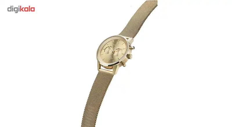 ساعت مچی عقربه ای تریوا مدل Gold Nevil