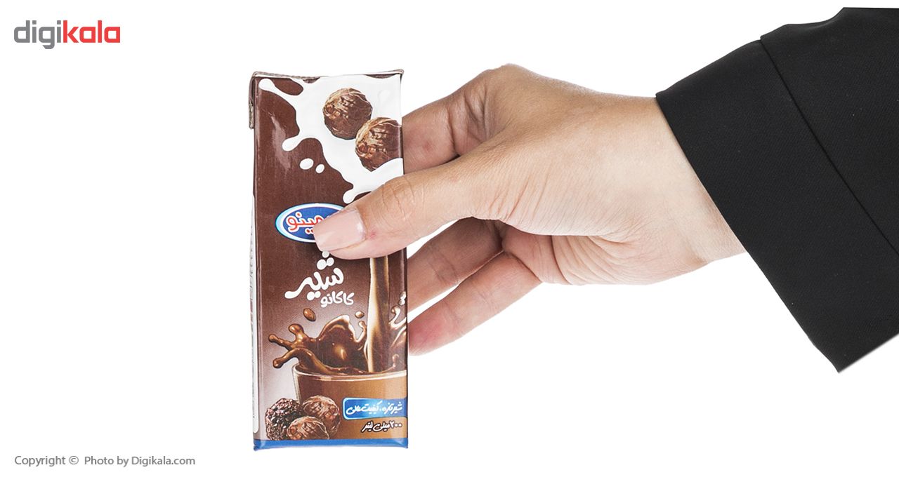 شیر کاکائو دومینو حجم 0.2 لیتر بسته 6 عددی