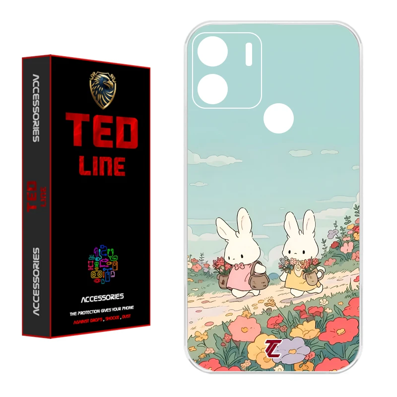 کاور تدلاین طرح خرگوش کد 1178 مناسب برای گوشی موبایل شیائومی Redmi A1 Plus / A2 Plus / Poco C51
