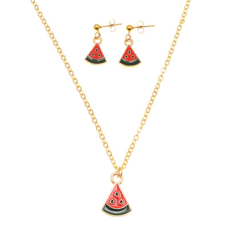 نیم ست زنانه دلنار گالری مدل هندوانه یلدا