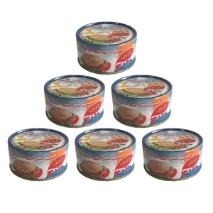 کنسرو ماهی تن در روغن آذین 170 گرم بسته 6 عددی
