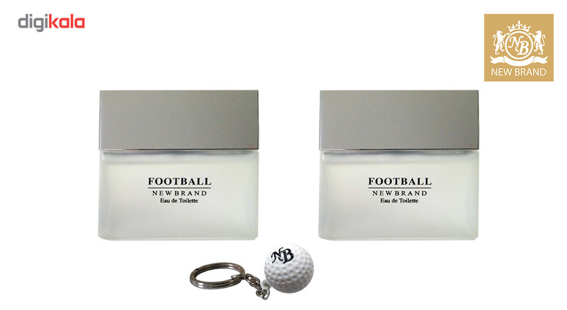 ست ادوتویلت مردانه نیوبرند مدل اینوکتوس حجم 80 میلی لیتر به همراه ادوتویلت مردانه نیوبرند مدل بلک ایکس اِس حجم 80 میلی لیتر