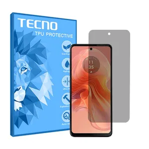 Tecno HyPRV model privacy screen protector suitable for Motorola Moto G04 mobile phone