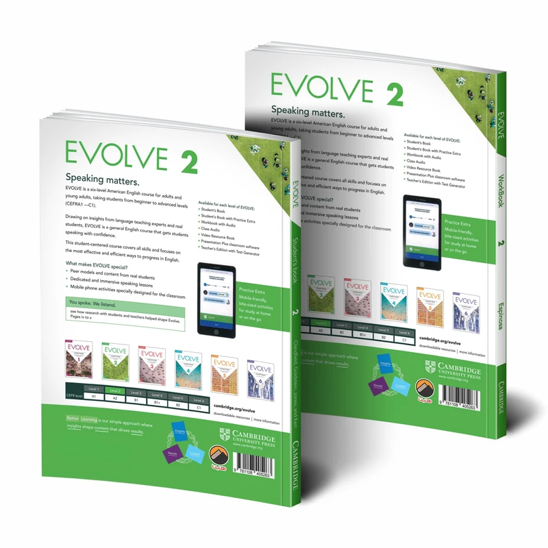 عکس شماره 3 : کتاب evolve 2 اثر جمعی از نویسندگان انتشارات هیتا 2 جلدی