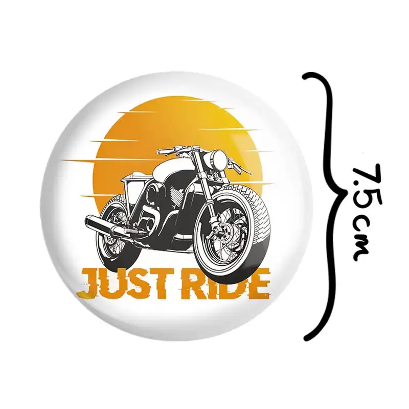 آینه جیبی خندالو مدل موتور سیکلت  کد 10348