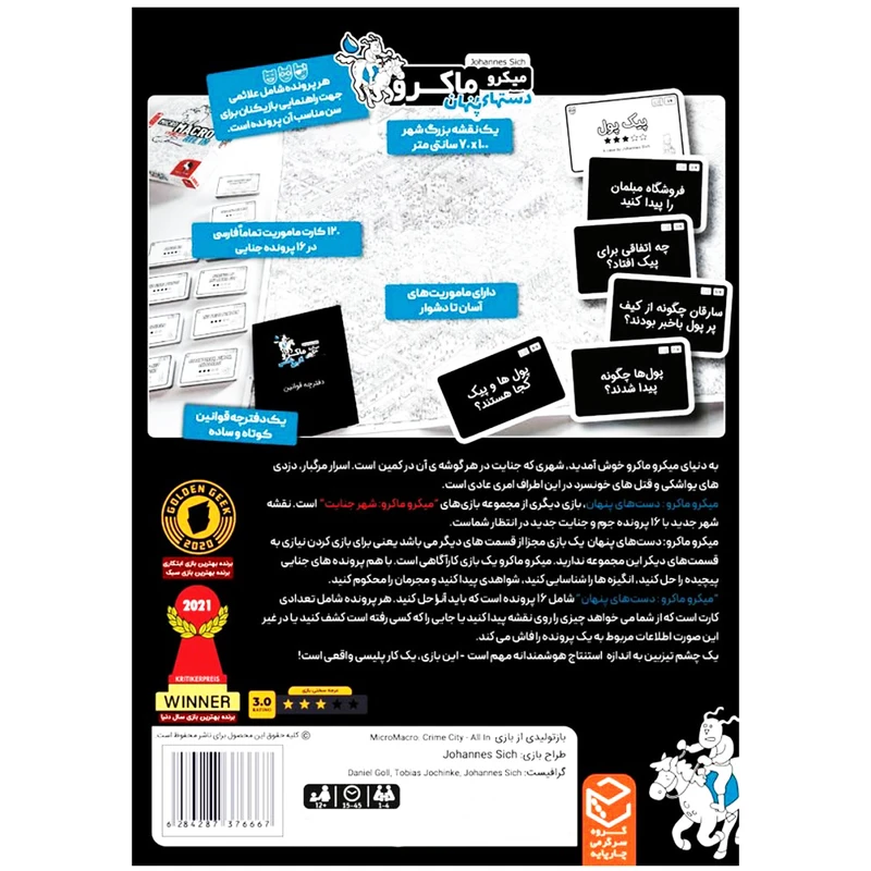 عکس شماره 3 : بازی فکری مدل میکرو ماکرو دستهای پنهان