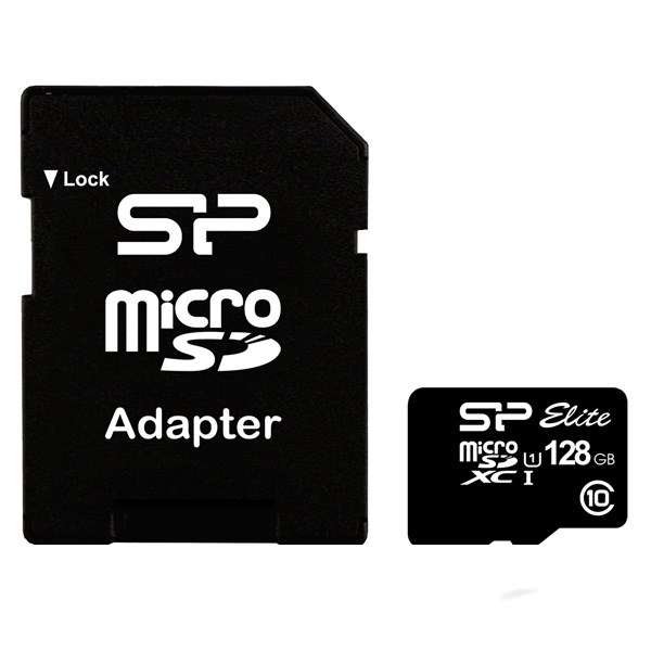 کارت حافظه سیلیکون پاور Elite microSDXC 128GB U1 Class 10 with Adapter کارت حافظه سیلیکون پاور Elite microSDXC 128GB U1 Class 10 with Adapter