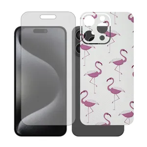 Glass Together model transparent screen protector Suitable for Apple iPhone 16 Pro Max mobile phone with back cover sticker