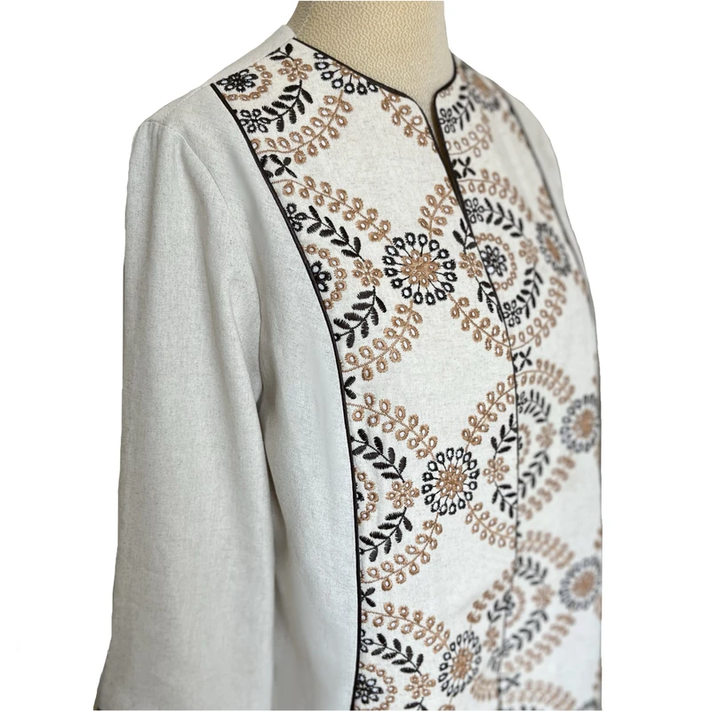 عکس شماره 3 : مانتو کتی زنانه مدل شکوفه