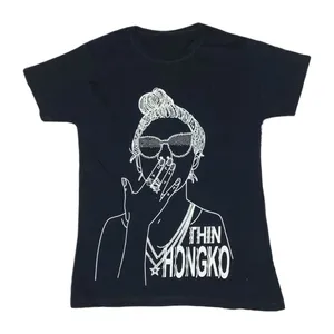 تی شرت آستین کوتاه زنانه مدل دختر