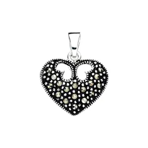 آویز نقره بیگینینگز مدل P3933