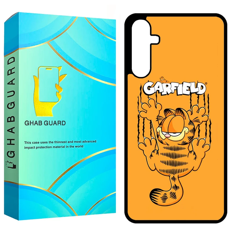 کاور قاب گارد طرح گارفیلد مدل GCHPA14 مناسب برای گوشی موبایل سامسونگ Galaxy A14 4G / A14 5G / M14 5G