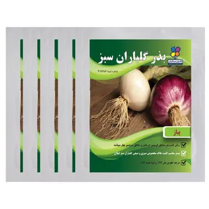 بذر پیاز گلباران سبز بسته 5 عددی