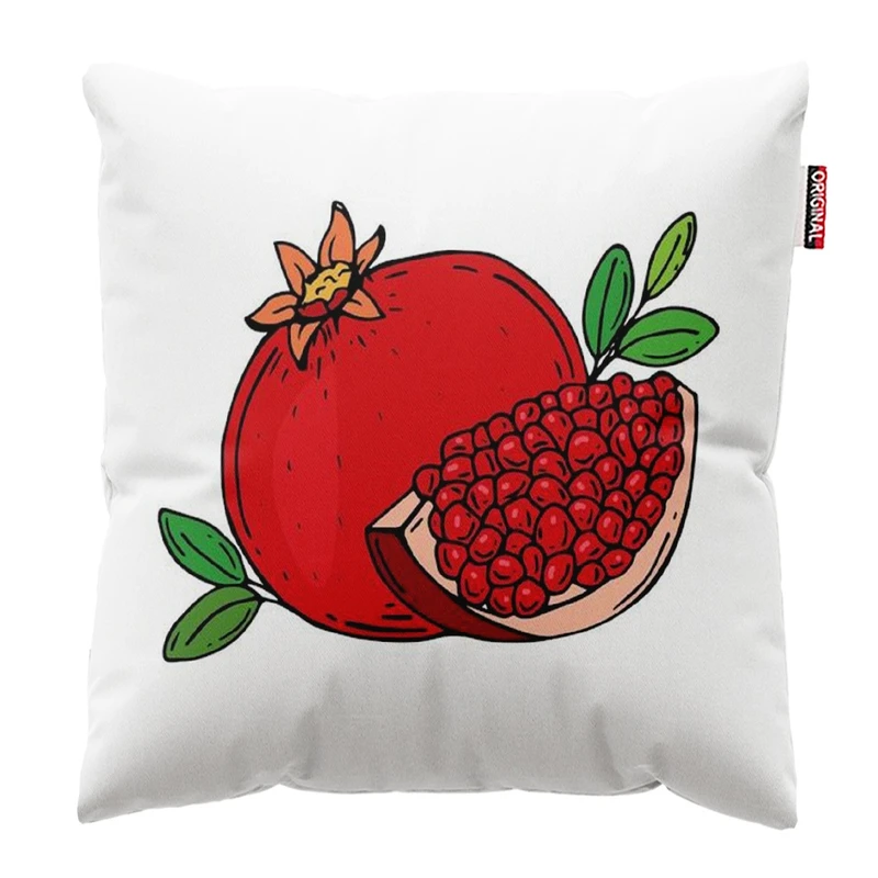 کوسن پاد آفرین مدل انار کد 818 سایز 30*30 سانتی متر