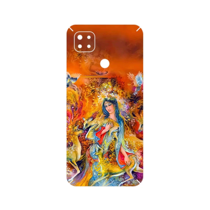 برچسب پوششی ماهوت مدل Persian miniature 2 مناسب برای گوشی موبایل شیائومی Redmi 9C NFC