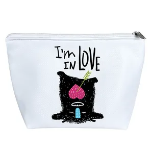 کیف لوازم آرایش دخترانه خندالو مدل هیولای بامزه کد 1968