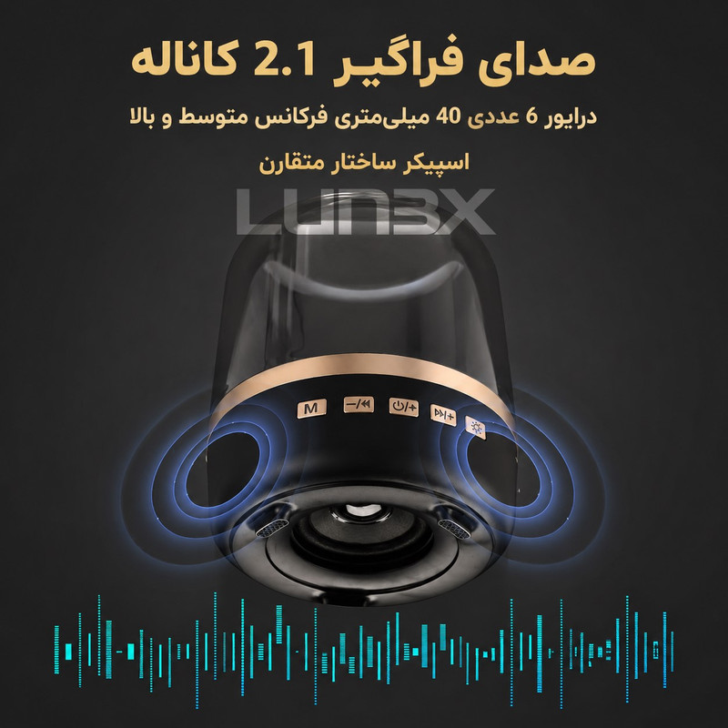 اسپیکر قابل حمل مدل LX2500