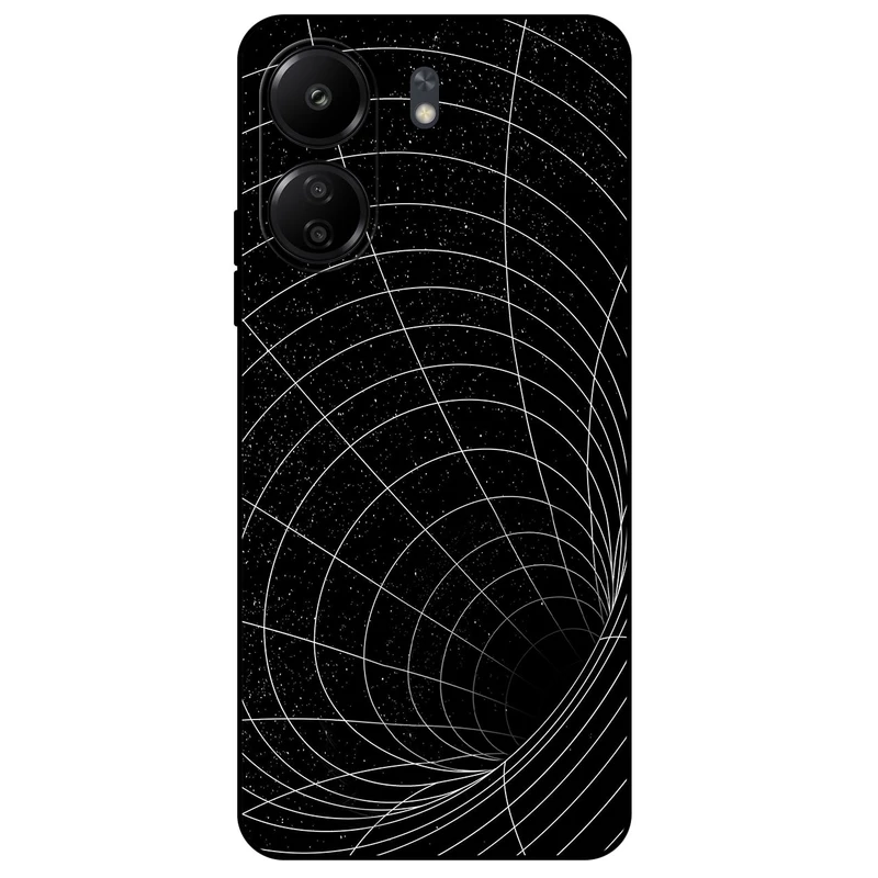 کاور مگافون طرح کرم چاله مدل 8108 مناسب برای گوشی موبایل شیائومی Redmi 13C