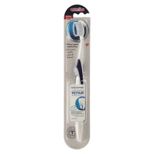 مسواک سنسوداین مدل Repair And Protect با برس خیلی نرم