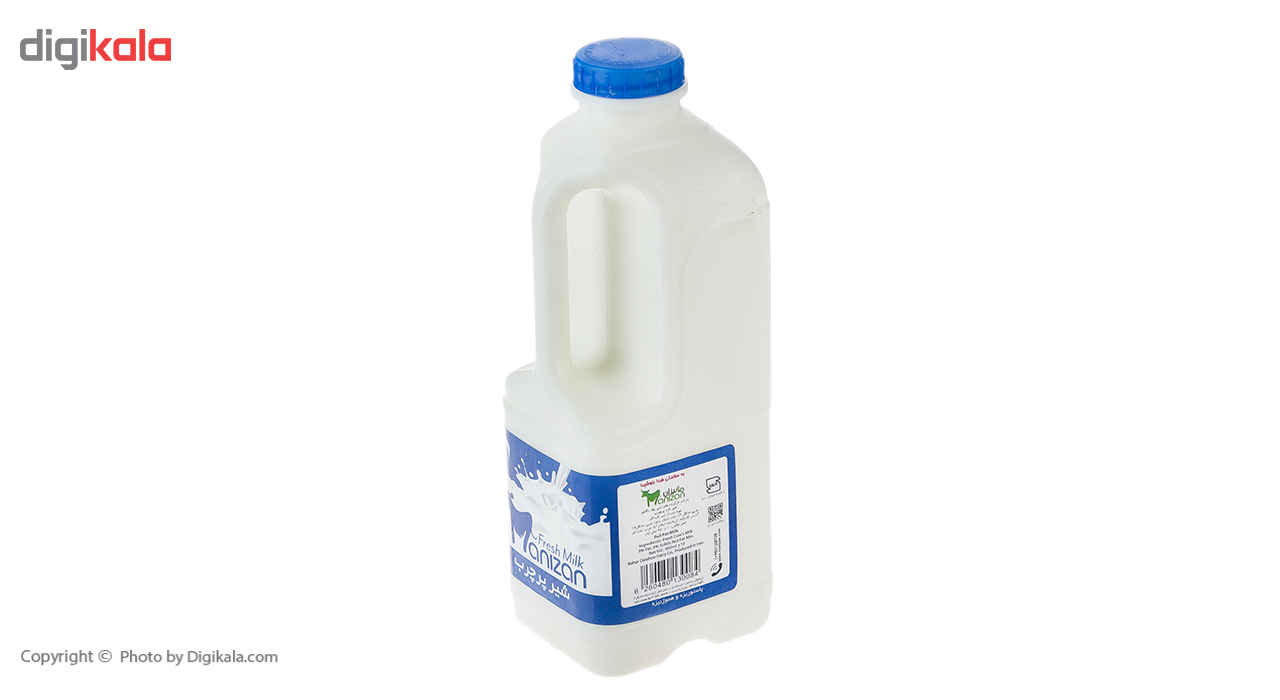 شیر پرچرب مانیزان مقدار 0.95 لیتر