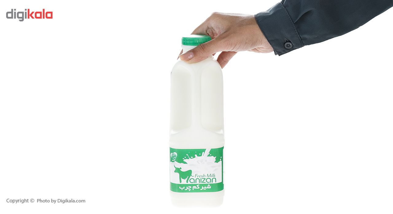 شیر کم چرب مانیزان مقدار 0.95 لیتر