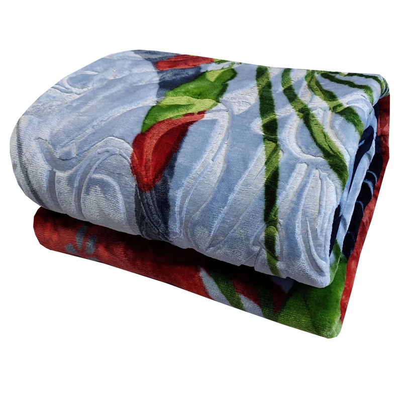 پتو نرمینه بافت مدل نرمین کد 12 سایز 160x220 سانتی متر