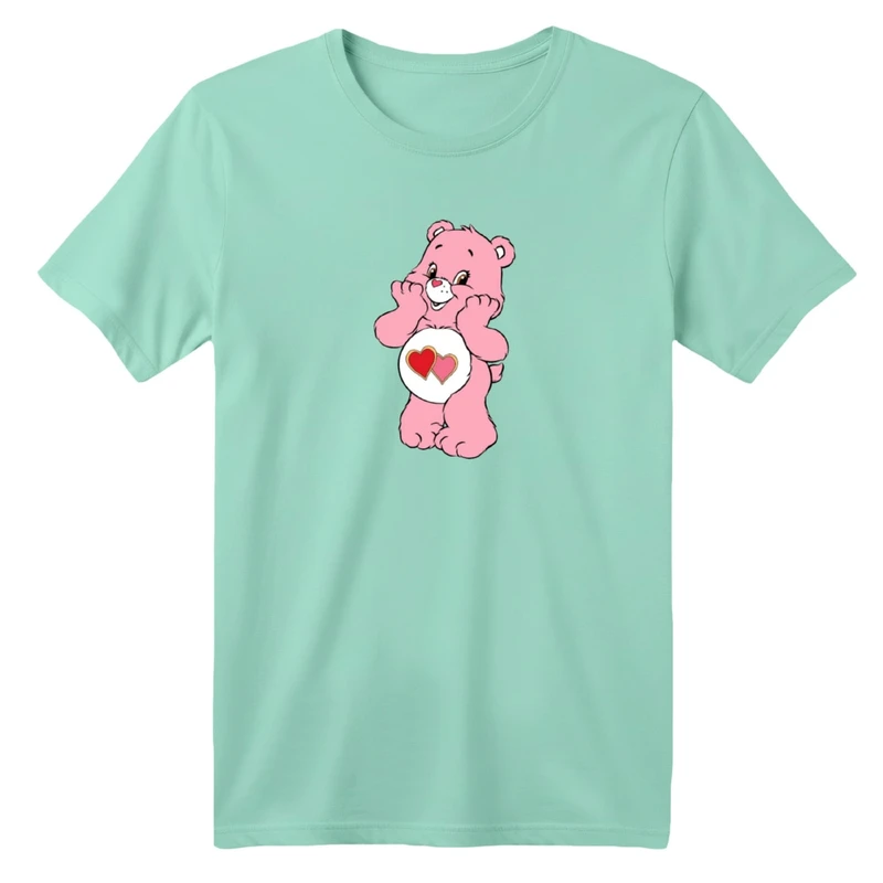 تی شرت آستین کوتاه بچگانه مدل خرس مهربون کد 02