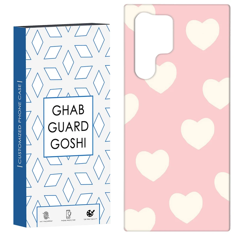 کاور قاب گارد گوشی طرح قلب کد Dimo-044 مناسب برای گوشی موبایل سامسونگ Galaxy S22 ULTRA