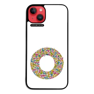 AKAM AMC-WA14PLUS-ALPHADOODLEBET-15 Cover For Apple iPhone 14 Plus